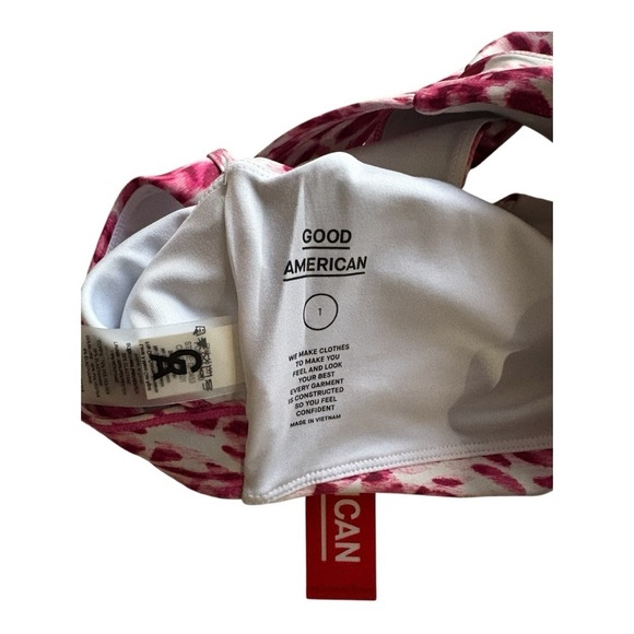 Good American NWT Double Knit Keyhole Bra size 1 - Picture 3 of 5